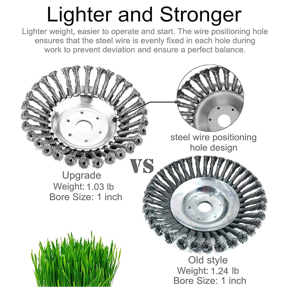 Grass Trimmer Wheel