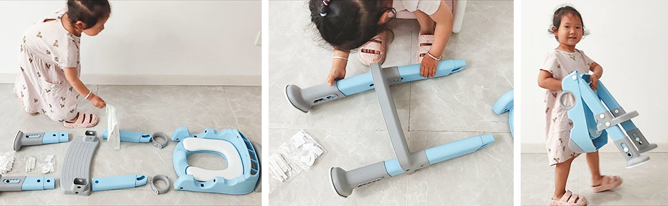 Potty Training Toilet Seat With Ladder