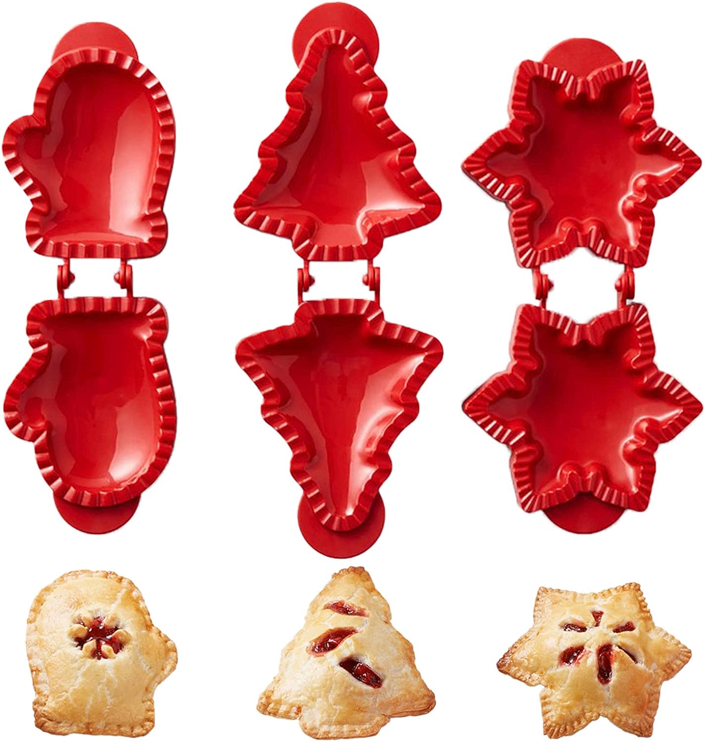 Holiday Spirit Hand-Pie Molds