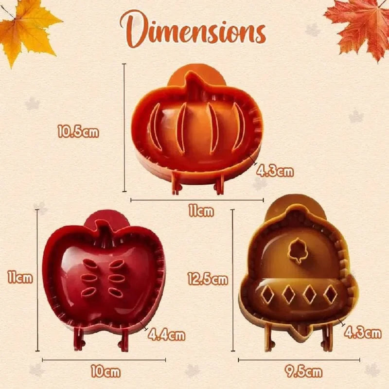 Autumn One-Press Hand Pie Molds