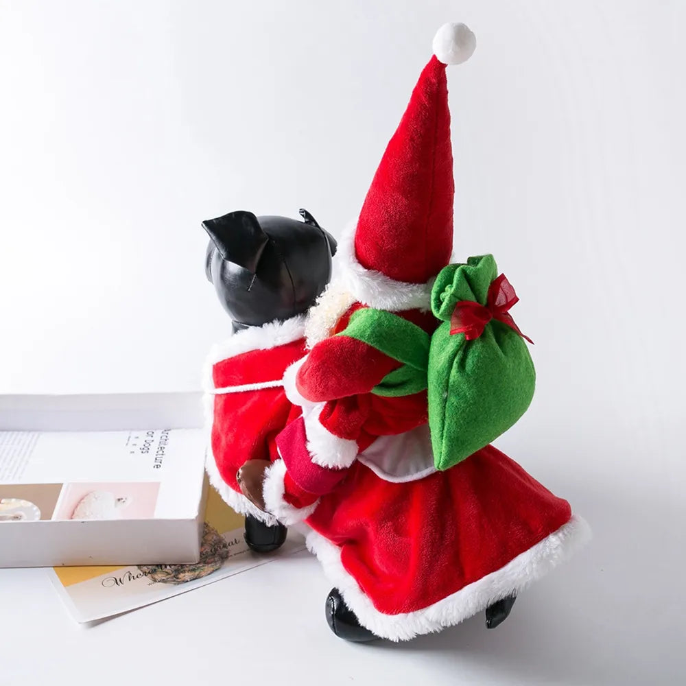 Santa Christmas Dog Costumes.